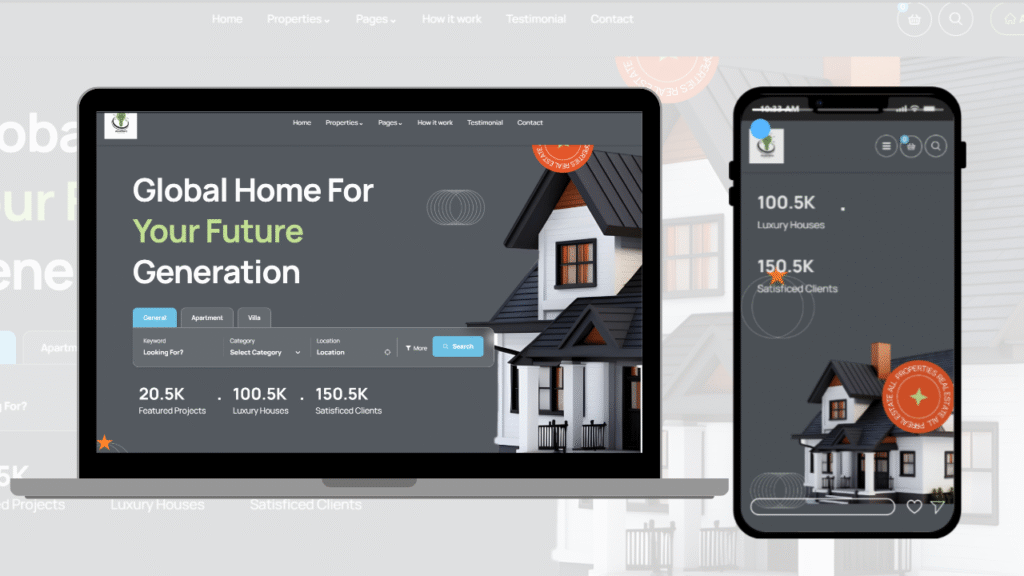 Real Estate Website